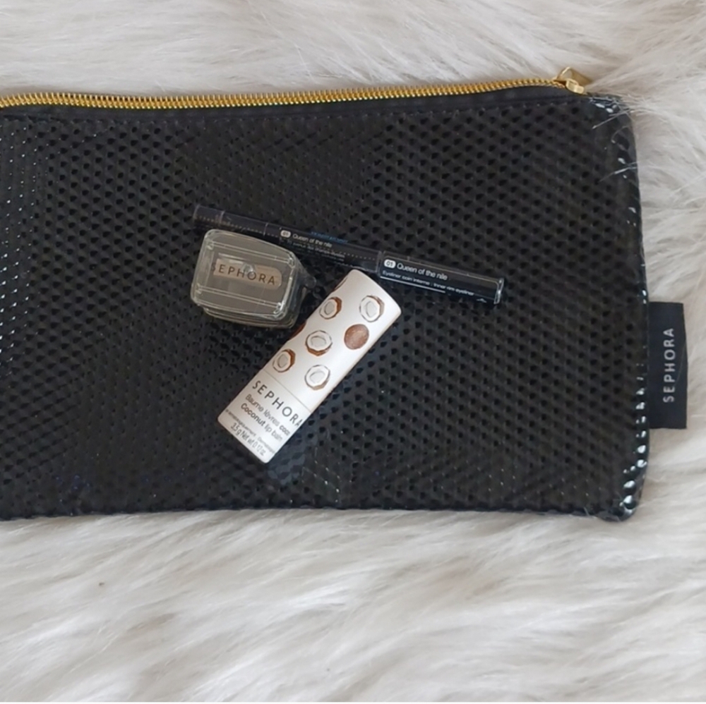 Sephora Makeup Bundle Trio with Black Makeup Bag